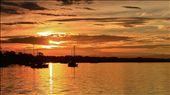 Sunset over the Hastings river, a large river that empties in to the Tasman sea at Port Macquarie.: by garyd0014, Views[427]