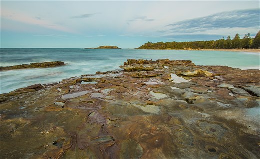 The view from the rocks