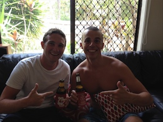 me and my mate the duck