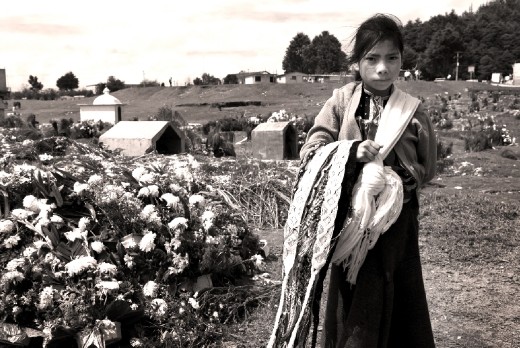 Girls grow up learning the traditions of thread weaving, making necklaces, belts, bracelets and other accessories.  They sell these to family, neighbors, visitors and passers-by.  Boys learn to tend the fields.  They are born here, grow up here, and will pass away here.  This is their life, their tradition.  It is what is expected.  