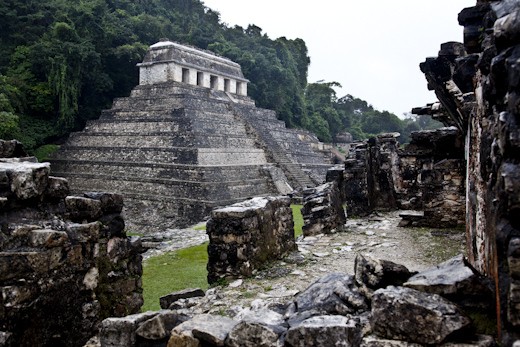 21 december 2012 Mayan site of Palenque 