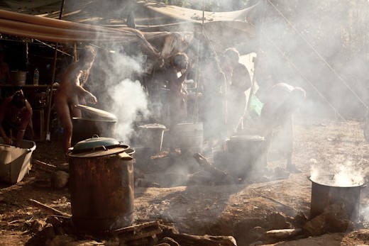 People working together in the kitchen 