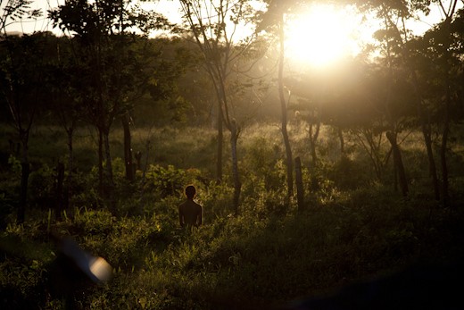 A moment of personal meditation with the nature