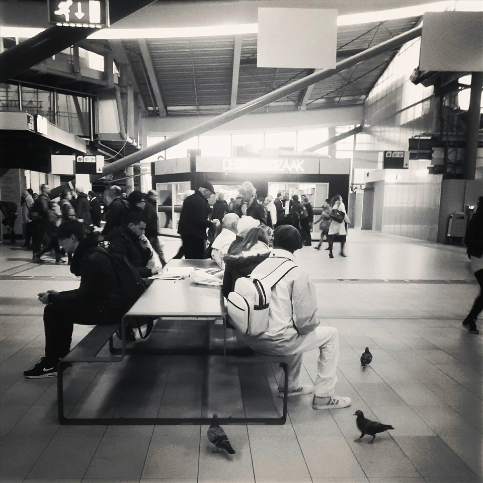 Utrecht Centraal in the Evening