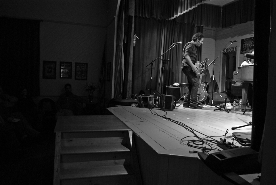 4) Since the founding of The Grange in 1867, Grange Halls have served as meeting places for rural American communities. The renovation of this Hall has restored its intended use, gathering people inside of the long-vacant building again. “The audience and musicians can play off each other in this room,” says Jeff S., the co-owner. “It’s not something we did — it is just part of the building.”
Nelson, NY