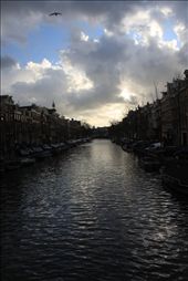 Holland Waterway at dusk: by georgef, Views[329]