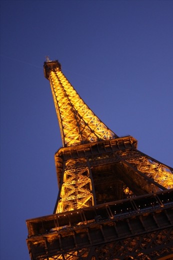 a different view of the Eifel Tower