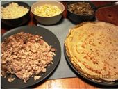Mushrooms cut into small pieces and with the chopped onion, fry in olive oil unt: by georgetaste, Views[397]