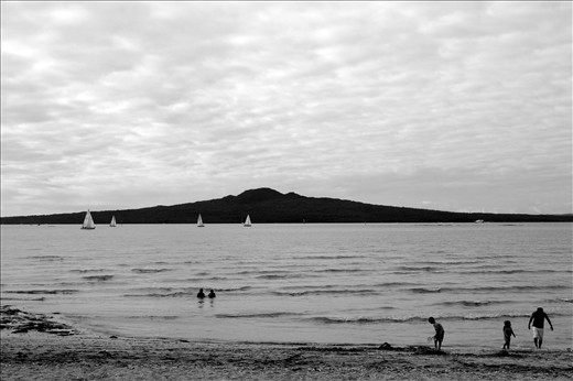 Rangitoto, Auckland. Glum days