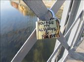 Padlock on bridge in Cluj-Napoca: by georgiaskipper, Views[240]