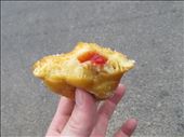 Hot jam donuts at Queen Victoria Market: by georgiaskipper, Views[254]