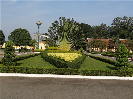 Royal palace grounds