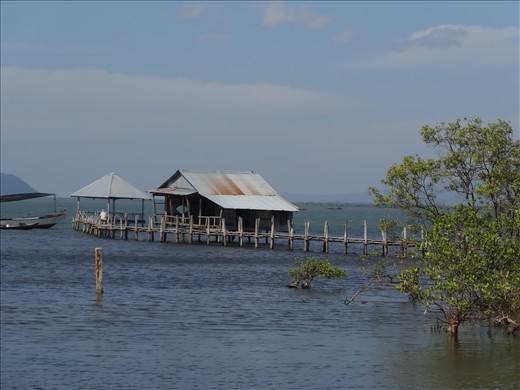 Quite a few community areas amonst the mangrove channels