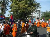 A lot of peaceful marches in PP - government and textile workers: by gina_holley, Views[412]