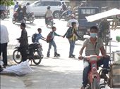 I'm worried about crossing the roads. These kids skate from school across trafic: by gina_holley, Views[336]