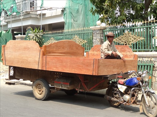 Taking a new bed to it's new home