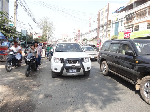 On the way to Kien Svay 