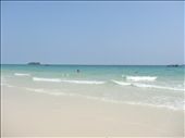 Koh Rong Island Beach - so clean and fairly shallow water: by gina_holley, Views[499]