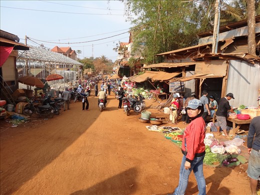 Town market - lots of alley ways and stalls with everything you need