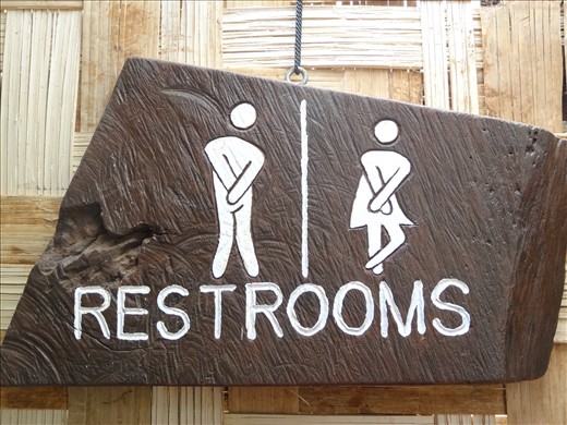 Great sign at my favourite Cafe Phka - restfull place to spend a few hours