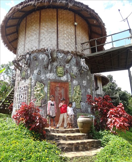 Cute individual bungalows just outside of Sen Monorom