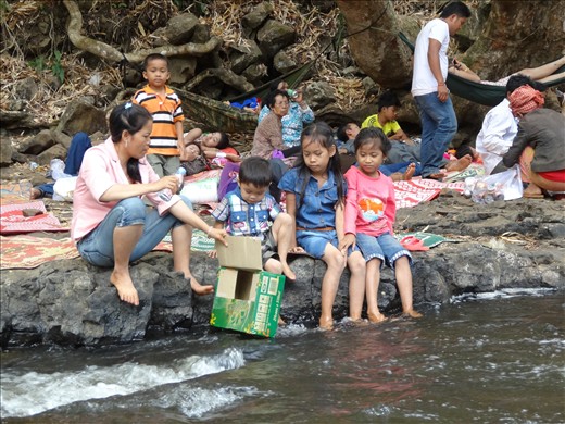 Area is a popular family picnic day