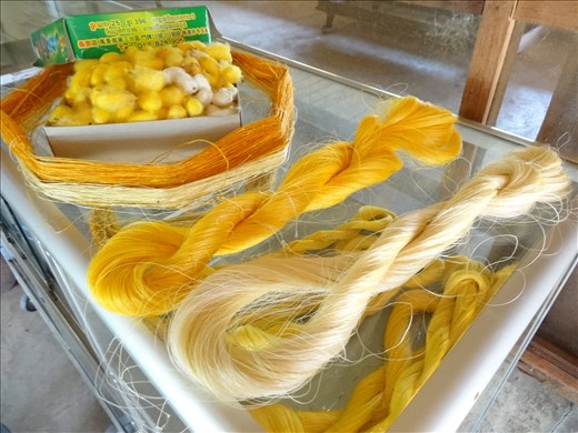 Mekong blue - silk just spun