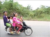 Family passing on the road to Tatai waterfall: by gina_holley, Views[277]