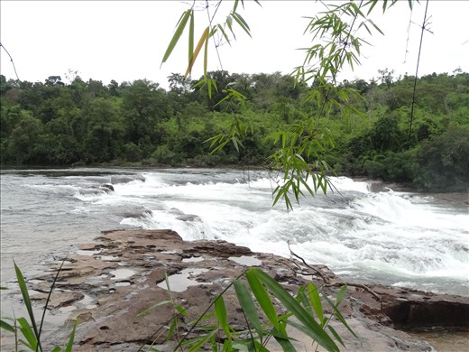 Tatai waterfall at the start of the wet season