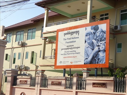 Fred Hollows foundation is doing a great job here