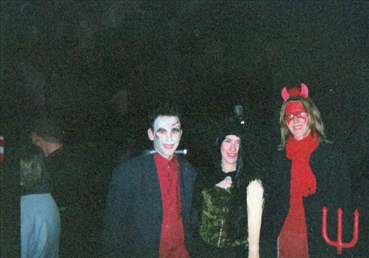 Out celebrating Haloween