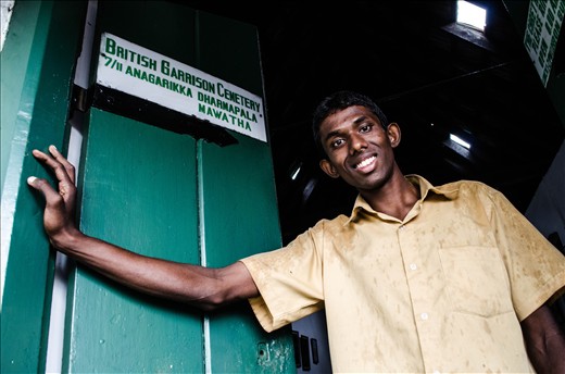 Herath- The cheerful caretaker managing a lost in time cemetary