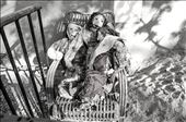 Forgotten in a street corner, the ragged dolls have breathed life in a world of their own. Pondicherry, India: by gitsak, Views[231]