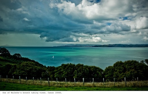 One of the breath taking sea views.  Canon 1000D