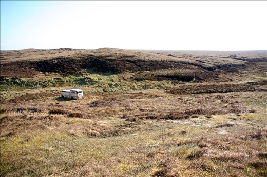 A shieling in the moor