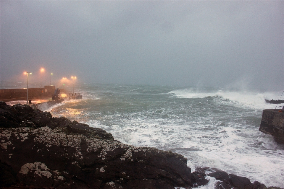 Normally a calm and beautiful spot, this was shot at Runagh Pier on the West Coast of Ireland. On this day however, a large storm blew in off the Atlantic and allowed me to capture a much more ferocious kind of beauty.