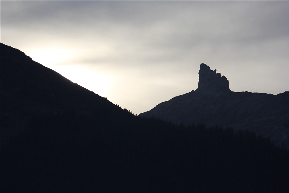 The Devils horn, rests waiting for those willing to hike to him