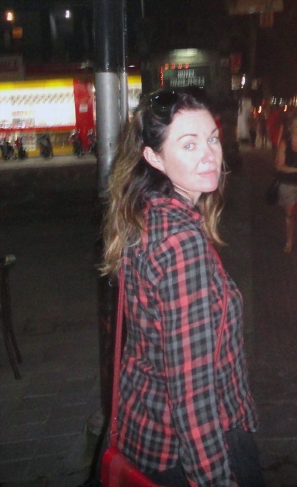 ok this is a Girl that refused to let me take here photo , the look on her face is giving me one photo and I`d not take another on of her.