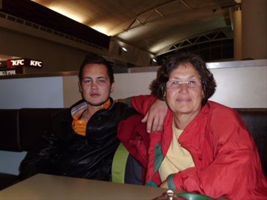 coffee at the airport