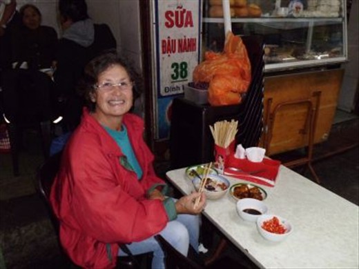 my first 'street' meal