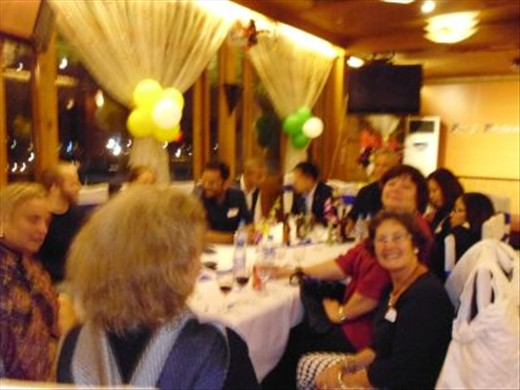 Dinner w Internations Group, Cruise on the West Lake