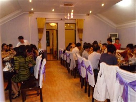 dinner with uni staff