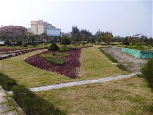 park near the beach