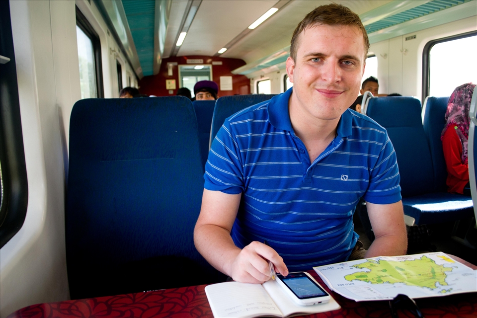 Starting the journey out of Kota Kinabalu