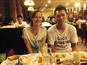 Ren Yi Chao and I at dinner: by globalspirit, Views[208]
