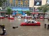 flood, downtown Taiyuan, China: by globalspirit, Views[188]