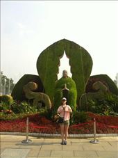 Giant Pagoda decor, Xi'an, China: by globalspirit, Views[115]