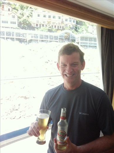 OGO with his year beer- 1958