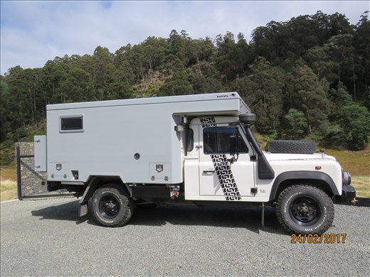 Our truck after a repaint.