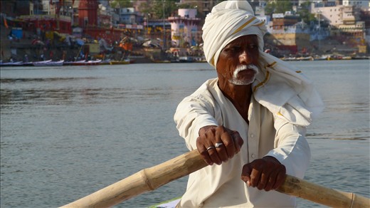 Boatman on the Ganges